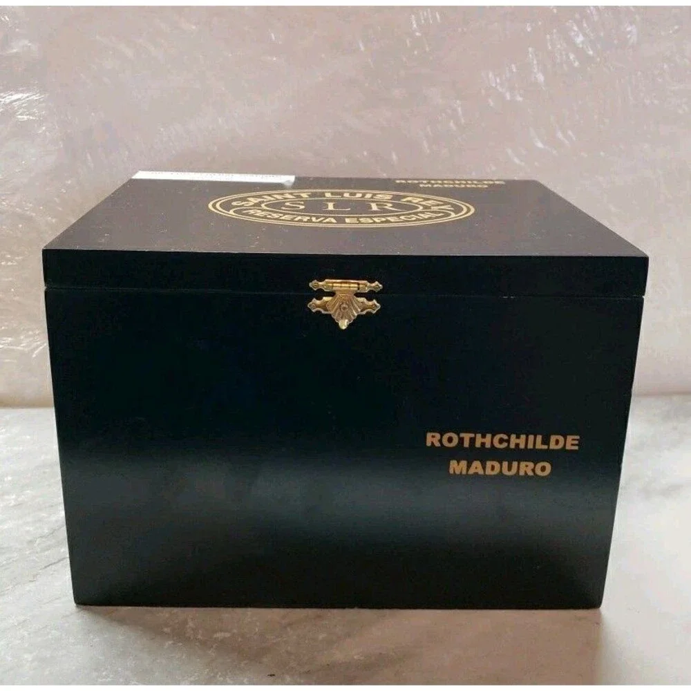 Vintage Saint Luis Rey Reserva Rothchilde Wooden Cigar Box Corona 8